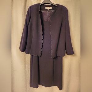 Tahari Black Women's Suit Dress Size 8